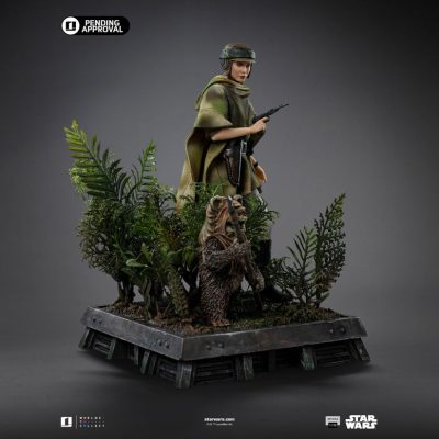Statue Leia and Wicket - Star Wars Episode VI - Art Scale 1/10 - Iron Studios