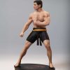 Bloodsport frank dux 1/10 pvc figure icon x