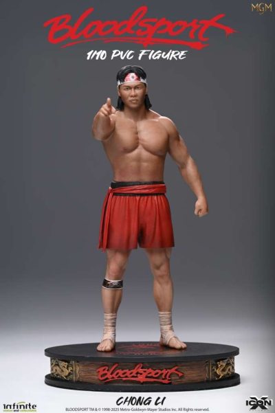 Bloodsport chong li 1/10 pvc figure icon x