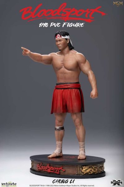 Bloodsport chong li 1/10 pvc figure icon x