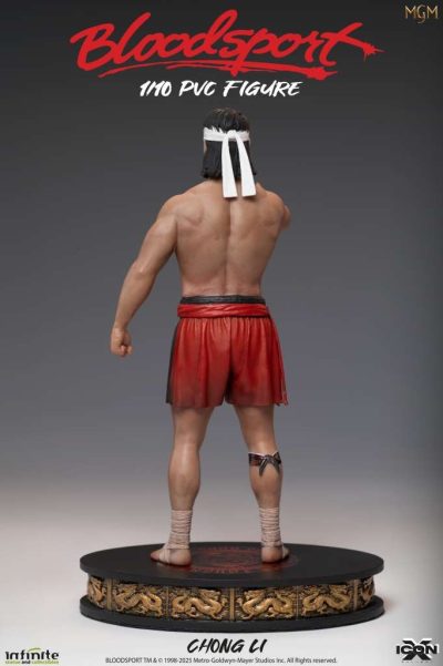 Bloodsport chong li 1/10 pvc figure icon x