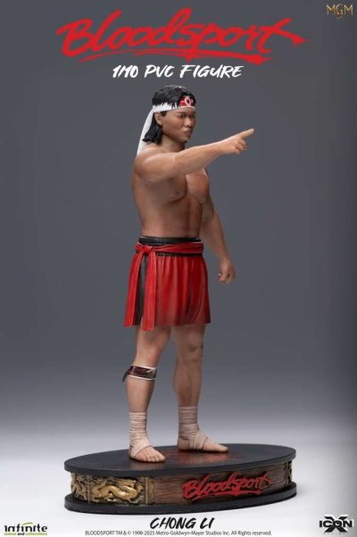 Bloodsport chong li 1/10 pvc figure icon x