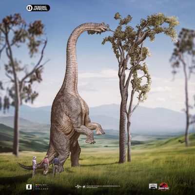 Estatua Welcome to Jurassic Park Statue Demi Scale 1/20 Iron Studios