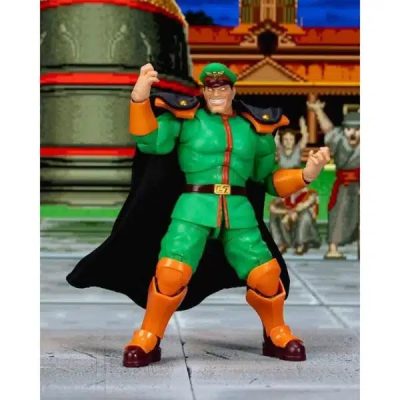 M. BISON (PLAYER 2) SCALE ACTION FIGURA DELUXE 16,5 CM ULTRA STREET FIGHTER II: THE FINAL CHALLENGERS NEXT LEVEL