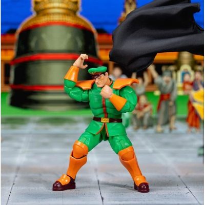 M. BISON (PLAYER 2) SCALE ACTION FIGURA DELUXE 16,5 CM ULTRA STREET FIGHTER II: THE FINAL CHALLENGERS NEXT LEVEL
