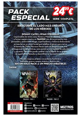 VANISH PACK ESPECIAL 2 TOMOS