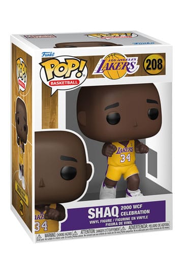 NBA Legends POP! Sports Vinyl Figura Lakers- Shaq('00 WCF Celebration) 9 cm