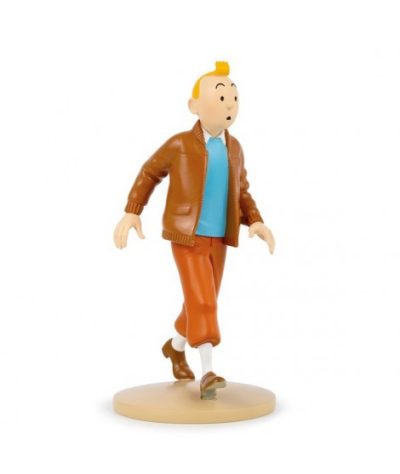 Figura de Resina Tintín con Chaqueta de Aviador