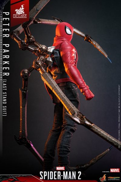 Spiderman Last Stand Suit Hot Toys