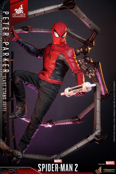 Spiderman Last Stand Suit Hot Toys