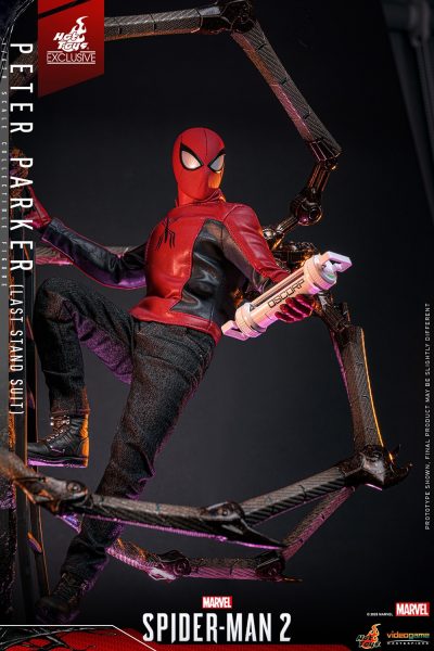 Spiderman Last Stand Suit Hot Toys
