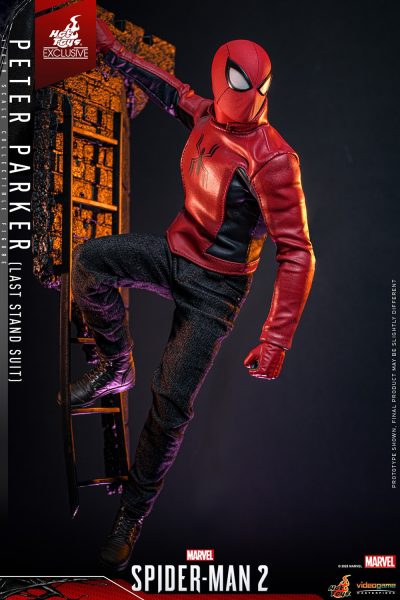 Spiderman Last Stand Suit Hot Toys