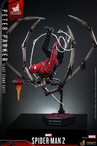 Spiderman Last Stand Suit Hot Toys