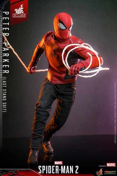 Spiderman Last Stand Suit Hot Toys