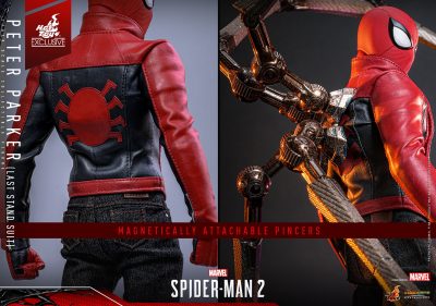 Spiderman Last Stand Suit Hot Toys