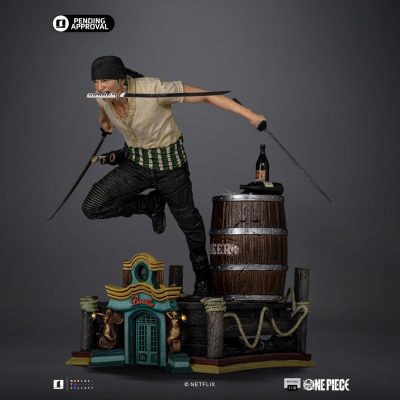 Estatua Zoro - One Piece (Netflix)