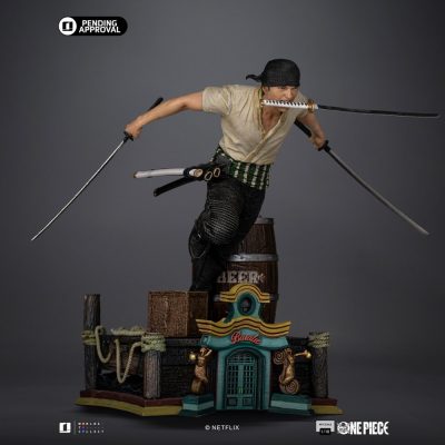 Estatua Zoro - One Piece (Netflix)