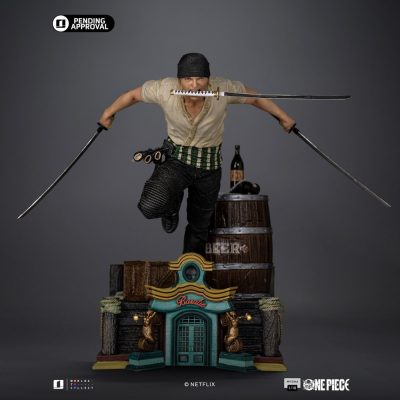 Estatua Zoro - One Piece (Netflix)