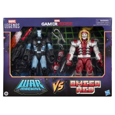 Pack 2 Figuras War Machine Vs Omega Red Gamerverse Marvel Legends