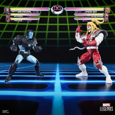 Pack 2 Figuras War Machine Vs Omega Red Gamerverse Marvel Legends