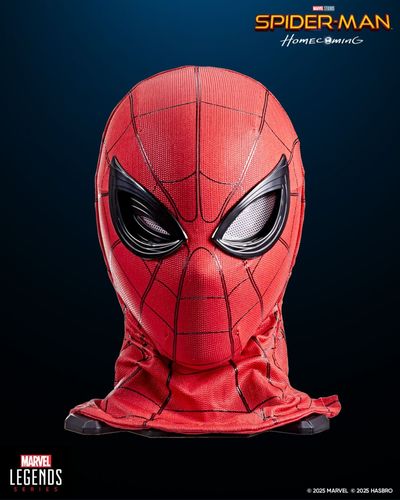 SPIDER-MAN ELECTRONIC EXPRESSIVE MASK RÉPLICA 26 CM SPIDER-MAN: HOMECOMING MARVEL LEGENDS SERIES
