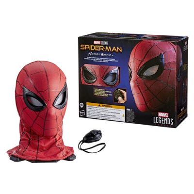 SPIDER-MAN ELECTRONIC EXPRESSIVE MASK RÉPLICA 26 CM SPIDER-MAN: HOMECOMING MARVEL LEGENDS SERIES