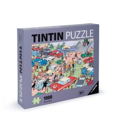 Puzzle Tintín Rally 1000 Piezas