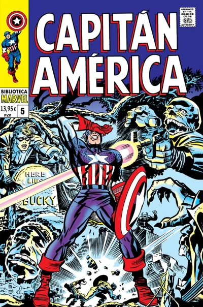 Biblioteca Marvel 96. Capitán América 5 1968