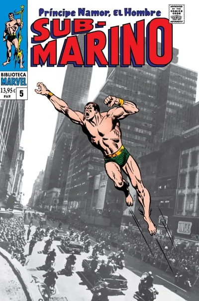 Biblioteca Marvel 97. Namor, el Hombre Submarino 5 1968