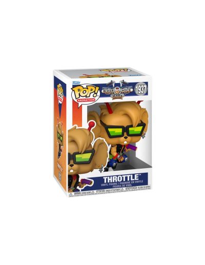Biker Mice From Mars Pop! Animation Vinyl Figure Throttle 9 cm