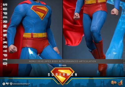 Superman y Krypto Hot Toys
