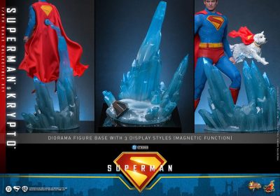 Superman y Krypto Hot Toys
