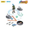 Pack Tres Figuras The King Of Fighters 98 Hero Team Clark Still, Ralf Jones y Leona Heidern Joy Toy