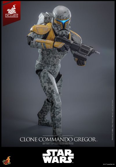 Clone Commando Gregor Clone Wars Hot Toys