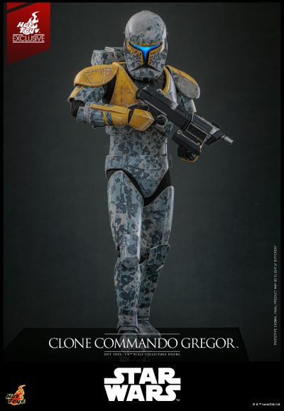Clone Commando Gregor Clone Wars Hot Toys