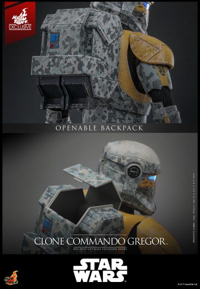 Clone Commando Gregor Clone Wars Hot Toys