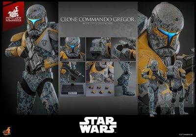 Clone Commando Gregor Clone Wars Hot Toys