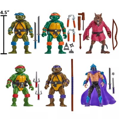 Figuras Tortugas Ninja Vintage Playmates