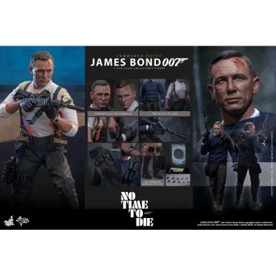 james bond commando hot toys no time to die