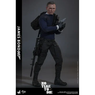 james bond commando hot toys no time to die