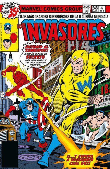 los invasores 4 tpb marvel limited panini