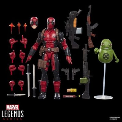 DEADPOOL FIGURA 15 CM DEADPOOL MARVEL LEGENDS MAXIMUM SERIES