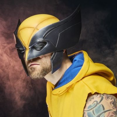 WOLVERINE MÁSCARA RÉPLICA PREMIUM 1:1 DEADPOOL AND WOLVERINE MARVEL LEGENDS SERIES