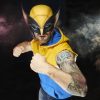 WOLVERINE MÁSCARA RÉPLICA PREMIUM 1:1 DEADPOOL AND WOLVERINE MARVEL LEGENDS SERIES