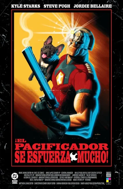 DC Black Label. ¡El Pacificador se esfuerza mucho!