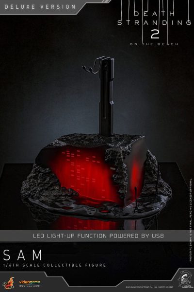 Death Stranding 2: On the Beach Videogame Masterpiece Action Figure 1/6 Sam (Deluxe Version) 31 cm