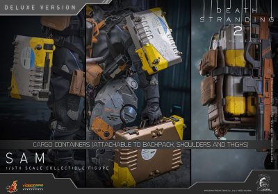 Death Stranding 2: On the Beach Videogame Masterpiece Action Figure 1/6 Sam (Deluxe Version) 31 cm