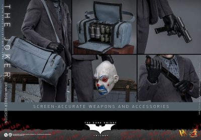 The Dark Knight DX Action Figure 1/6 The Joker (Bank Robber Version) 30 cm