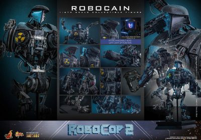 RoboCop 2 Movie Masterpiece Diecast Action Figure 1/6 RoboCain 40 cm
