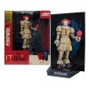 It: Welcome to Derry Movie Maniacs PVC Statue Pennywise (Flashback) (Gold Label) 16 cm